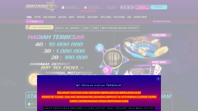 What Bintangplus4d.com website looked like in 2021 (4 years ago)