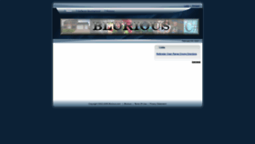 What Blurious.com website looked like in 2021 (3 years ago)