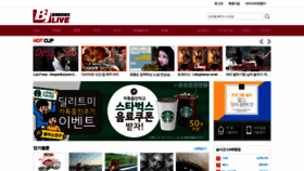 What Bjlive.co.kr website looked like in 2021 (3 years ago)
