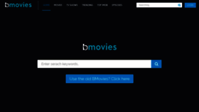 What Bmovies.co website looked like in 2021 (3 years ago)