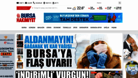 What Bursahakimiyet.com.tr website looked like in 2021 (3 years ago)