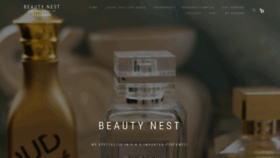 What Beautynest.co.za website looked like in 2021 (3 years ago)