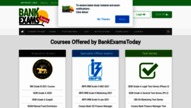 What Bankexamstoday.com website looked like in 2021 (3 years ago)
