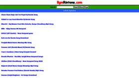 What Bgmringtone.com website looked like in 2021 (3 years ago)