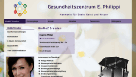 What Biomez-philippi.de website looked like in 2021 (3 years ago)