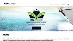What Boatpubs.com website looked like in 2021 (3 years ago)