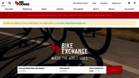 What Bikeexchange.de website looked like in 2021 (3 years ago)