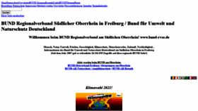 What Bund-rvso.de website looked like in 2021 (3 years ago)