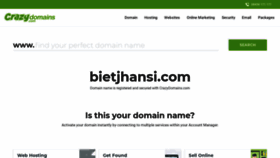What Bietjhansi.com website looked like in 2021 (3 years ago)
