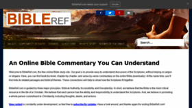 What Bibleref.com website looked like in 2021 (3 years ago)