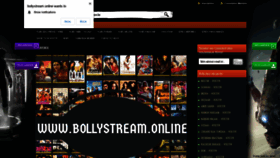 What Bollystream.online website looked like in 2021 (3 years ago)