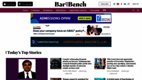 What Barandbench.com website looked like in 2021 (3 years ago)
