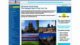 What Barcelona-tourist-guide.com website looked like in 2021 (3 years ago)