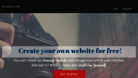 What Bloggazza.com website looked like in 2021 (3 years ago)