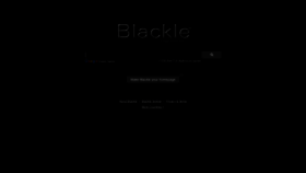 What Blackle.com website looked like in 2021 (3 years ago)
