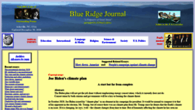 What Blueridgejournal.com website looked like in 2021 (3 years ago)