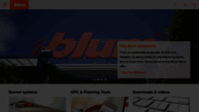 What Blum.com website looked like in 2021 (3 years ago)