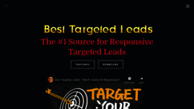 What Besttargetedleads.com website looked like in 2021 (3 years ago)