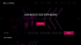 What Belong.gg website looked like in 2021 (3 years ago)