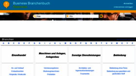 What Business-branchenbuch.at website looked like in 2021 (3 years ago)