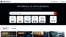 What Businessinfo.cz website looked like in 2021 (3 years ago)