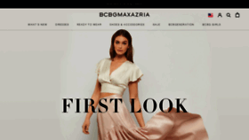 What Bcbg.com website looked like in 2021 (3 years ago)