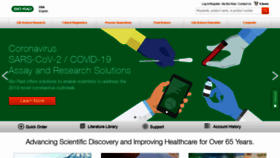 What Bio-rad.com website looked like in 2021 (3 years ago)