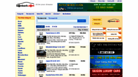What Bonbanh.com website looked like in 2021 (3 years ago)