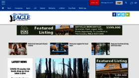 What Bluemountaineagle.com website looked like in 2021 (3 years ago)