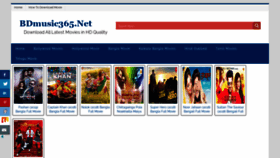 What Bdmusic365.mobi website looked like in 2021 (3 years ago)