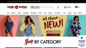 What Burkesoutlet.com website looked like in 2021 (3 years ago)
