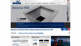 What Belzona.com website looked like in 2021 (3 years ago)