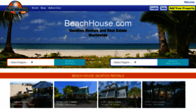 What Beachhouse.com website looked like in 2021 (3 years ago)