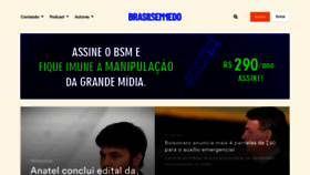 What Brasilsemmedo.com website looked like in 2021 (3 years ago)