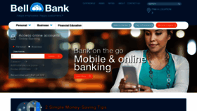 What Bell.bank website looked like in 2021 (3 years ago)