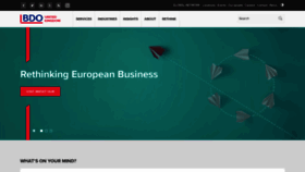 What Bdo.co.uk website looked like in 2021 (3 years ago)