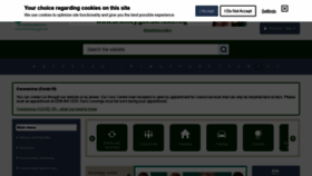 What Bromley.gov.uk website looked like in 2021 (5 years ago)