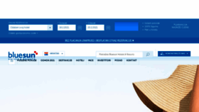 What Bluesunhotels.com website looked like in 2021 (3 years ago)