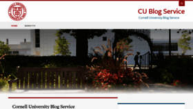 What Blogs.cornell.edu website looked like in 2021 (3 years ago)