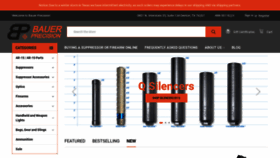 What Bauer-precision.com website looked like in 2021 (4 years ago)
