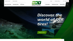 What Bkt-tires.com website looked like in 2021 (3 years ago)