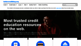 What Bettercreditblog.org website looked like in 2021 (3 years ago)