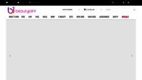 What Beautyjoint.com website looked like in 2021 (3 years ago)