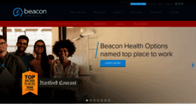What Beaconhealthoptions.com website looked like in 2021 (3 years ago)
