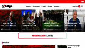 What Bolgegazetesi.com.tr website looked like in 2021 (3 years ago)
