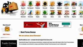 What Bestforexbonus.com website looked like in 2021 (3 years ago)