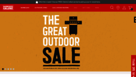 What Barbequesgalore.com.au website looked like in 2021 (3 years ago)