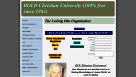 What Bcuniversity.net website looked like in 2021 (3 years ago)