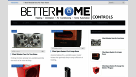 What Betterhomecontrols.com website looked like in 2021 (3 years ago)