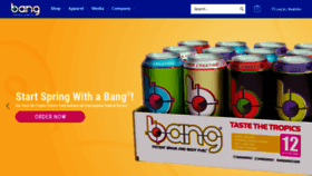 What Bangenergy.com website looked like in 2021 (3 years ago)